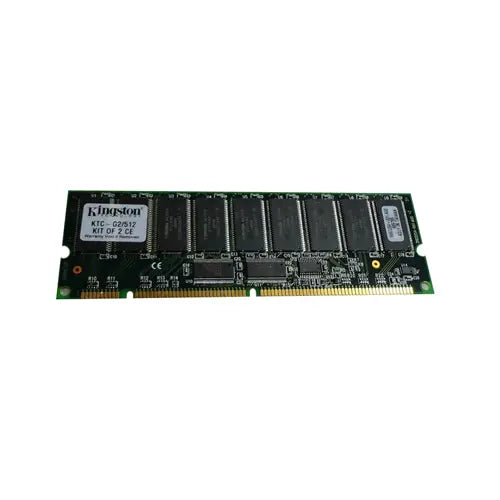 KTC-G2/512 - Kingston 512MB Kit (2X256MB) DDR133MHz PC133 ECC Registered CL3 168-Pin RDIMM Memory