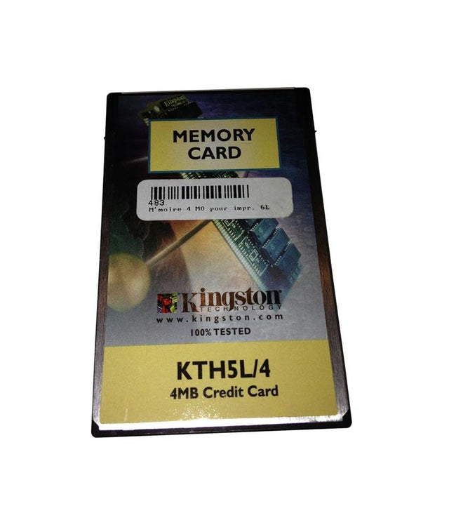 KTH5L/4 Kingston 4MB Card for HP LaserJet 5L 5L-FS