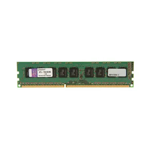 KTL-TS313E/8G - Kingston Technology 8GB DDR3-1333MHz PC3-10600 ECC Unbuffered CL9 240-Pin DIMM 1.35V Low Voltage Memory Module