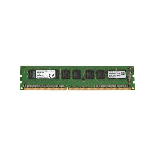 KVR16E11S8/4 - Kingston Technology 4GB DDR3-1600MHz PC3-12800 ECC Unbuffered CL11 240-Pin DIMM 1.35V Low Voltage Single Rank Memory Module