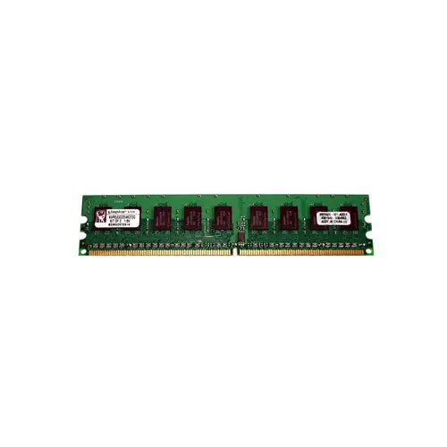 KVR533D2E4K2/2G - Kingston Technology 2GB Kit (2 X 1GB) DDR2-533MHz PC2-4200 ECC Unbuffered CL4 240-Pin DIMM 1.8V Memory