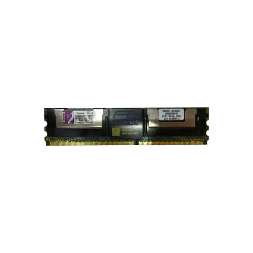 KVR667D2S8F5K2/2G - Kingston Technology 2GB Kit (2 X 1GB) DDR2-667MHz PC2-5300 Fully Buffered CL5 240-Pin DIMM 1.8V Single Rank Memory