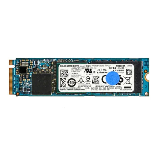 KXG60ZNV256G KIOXIA XG6 Series 256GB Triple-Level Cell PCI Express NVMe 3.1 x4 M.2 2280 Solid State Drive