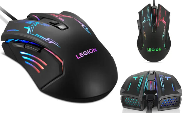 GX30P93886 Lenovo Legion M200 2400 DPI RGB Gaming Mouse-WW