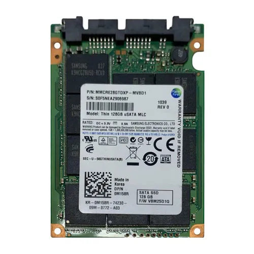 M158R Dell 128GB Multi-Level Cell SATA 3Gb/s mSATA 1.8-Inch Solid State Drive
