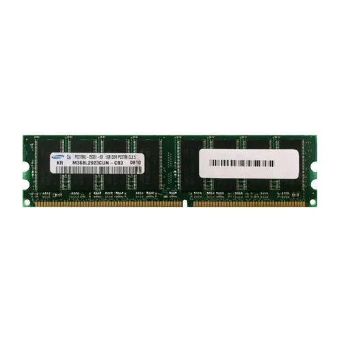 M368L2923CUN-CB3 Samsung 1GB DDR-333MHz PC2700 Non-ECC Unbuffered UDIMM CL2.5 2Rx8 2.5V 184-Pin Memory Module