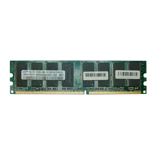 M368L6423JUN-CB3 Samsung 512MB DDR-333MHz PC2700 Non-ECC Unbuffered UDIMM CL2.5 2Rx8 2.5V 184-Pin Memory Module