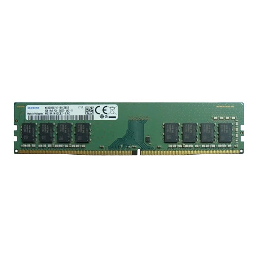 M378A1K43CB2-CRC Samsung 8GB DDR4-2400MHz PC4-19200 Non-ECC Unbuffered UDIMM CL17 1Rx8 1.2V 288-Pin Memory Module
