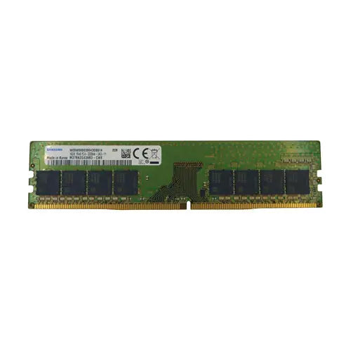 M378A2G43AB3-CWE - Samsung 16GB DDR4-3200MHz PC4-25600 Non-ECC Unbuffered CL22 288-Pin UDIMM 1.2V Single Rank Memory Module