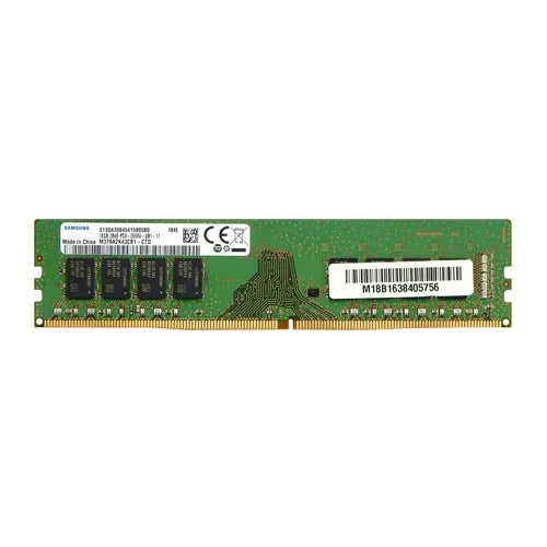 M378A2K43CB1-CTD Samsung 16GB DDR4-2666MHz PC4-21300 Non-ECC Unbuffered UDIMM CL19 2Rx8 1.2V 288-Pin Memory Module
