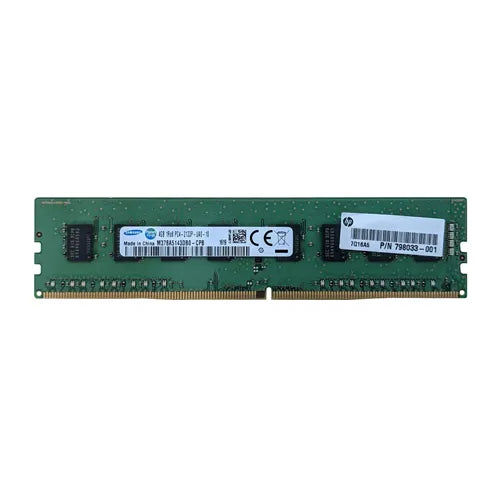 M378A5143DB0-CPB Samsung 4GB DDR4-2133MHz PC4-17000 Non-ECC Unbuffered UDIMM CL15 1Rx8 1.2V 288-Pin Memory Module