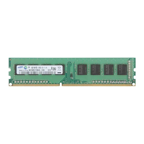M378B5173BH0-CH9 Samsung 4GB DDR3-1333MHz PC3-10600 Non-ECC Unbuffered UDIMM CL9 1Rx8 1.5V 240-Pin Memory Module