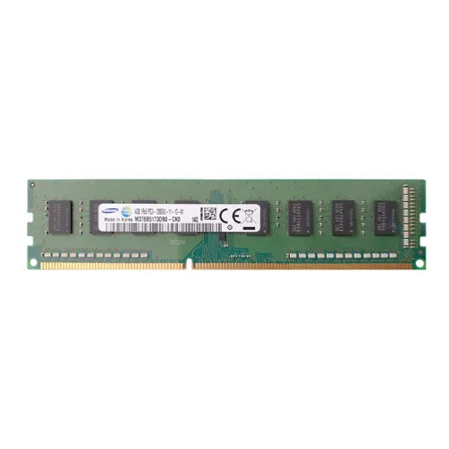 M378B5173DB0-CK0 Samsung 4GB DDR3-1600MHz PC3-12800 Non-ECC Unbuffered UDIMM CL11 1Rx8 1.5V 240-Pin Memory Module