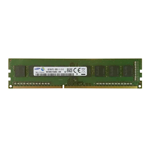M378B5173QH0-CK0 Samsung 4GB DDR3-1600MHz PC3-12800 Non-ECC Unbuffered UDIMM CL11 1Rx8 1.5V 240-Pin Memory Module