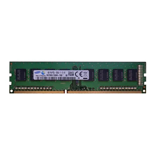 M378B5173QH0-YK0 Samsung 4GB DDR3-1600MHz PC3-12800 Non-ECC Unbuffered UDIMM CL11 1Rx8 1.35V 240-Pin Memory Module