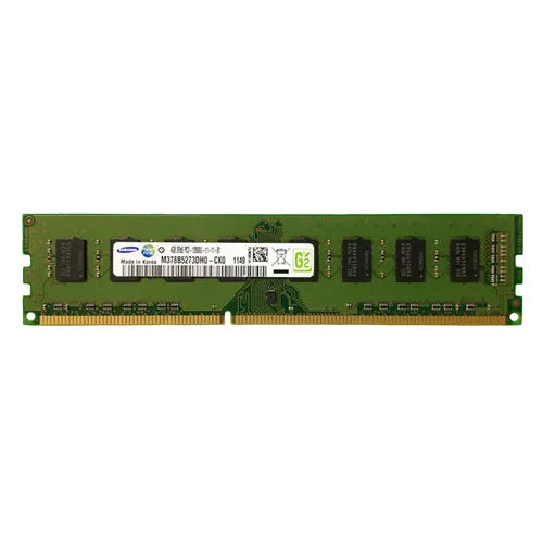 M378B5273DH0-CK0 Samsung 4GB DDR3-1600MHz PC3-12800 Non-ECC Unbuffered UDIMM CL11 2Rx8 1.5V 240-Pin Memory Module