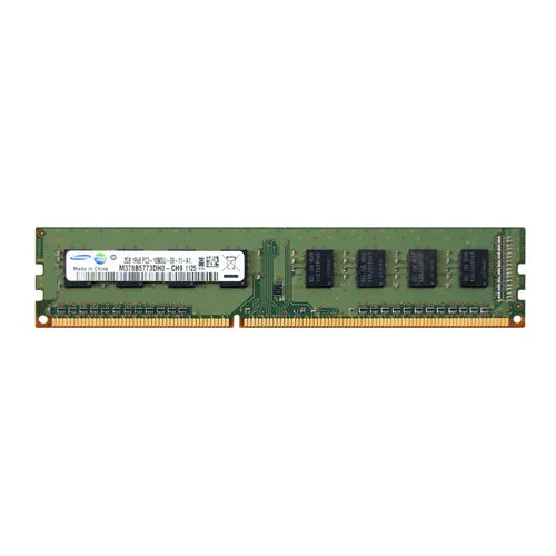 M378B5773DH0-CH9 Samsung 2GB DDR3-1333MHz PC3-10600 Non-ECC Unbuffered UDIMM CL9 1Rx8 1.5V 240-Pin Memory Module