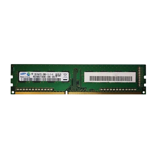 M378B5773EB0-CK0 Samsung 2GB DDR3-1600MHz PC3-12800 Non-ECC Unbuffered UDIMM CL11 1Rx8 1.5V 240-Pin Memory Module