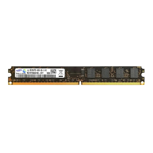 M379T5663FB3-CF7 Samsung 2GB DDR2-800MHz PC2-6400 Non-ECC Unbuffered UDIMM CL6 2Rx8 1.8V 240-Pin Memory Module