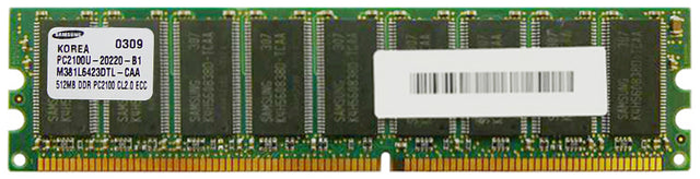 MEM2821-256U1024D-PE Edge Memory 1GB Kit (2 X 512MB) 184-Pin ECC DDR DRAM DIMM Memory for 2821 Series
