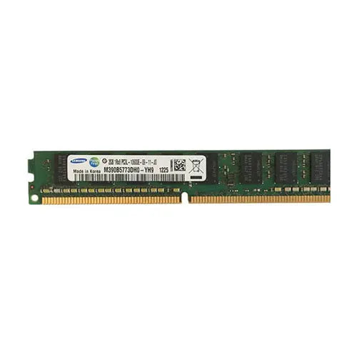 M390B5773DH0-YH9 - Samsung 2GB DDR3-1333MHz PC3-10600 ECC Unbuffered CL9 240-Pin DIMM 1.35V VLP Memory Module