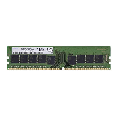 M391A4G43AB1-CWE Samsung 32GB DDR4-3200MHz PC4-25600 ECC Unbuffered UDIMM CL22 2Rx8 1.2V 288-Pin Memory Module