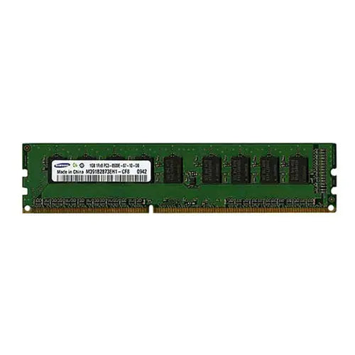 M391B2873EH1-CF8 - Samsung 1GB DDR3-1066MHz PC3-8500 ECC Unbuffered CL7 240-Pin DIMM 1.35V Low Voltage Single Rank Memory Module