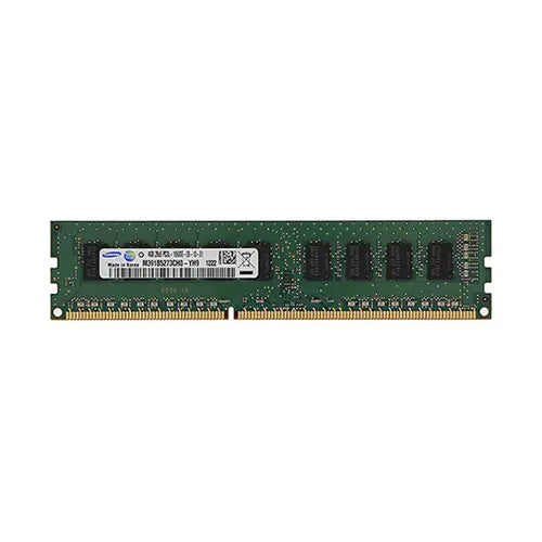 M391B5273CH0-YH9 - Samsung 4GB DDR3-1333MHz PC3-10600 ECC Unbuffered CL9 240-Pin DIMM 1.35V Low Voltage Dual Rank Memory Module