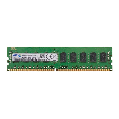 M393A1K43BB0-CRC4Q Samsung 8GB DDR4-2400MHz PC4-19200 ECC Registered RDIMM CL17 1Rx8 1.2V 288-Pin Memory Module