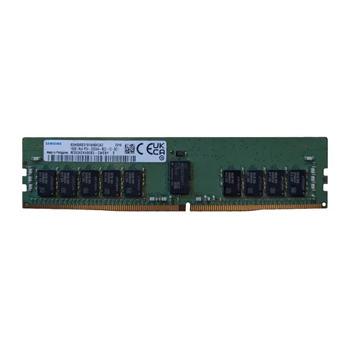 M393A2K40EB3-CWE Samsung 16GB DDR4-3200MHz PC4-25600 ECC Registered RDIMM CL22 1Rx4 1.2V 288-Pin Memory Module
