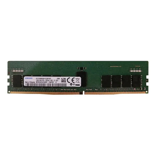 M393A2K43DB2-CWEBY Samsung 16GB DDR4-3200MHz PC4-25600 ECC Registered RDIMM CL22 2Rx8 1.2V 288-Pin Memory Module