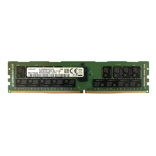 M393A4K40BB2-CTD7Y Samsung 32GB DDR4-2666MHz PC4-21300 ECC Registered RDIMM CL19 2Rx4 1.2V 288-Pin Memory Module