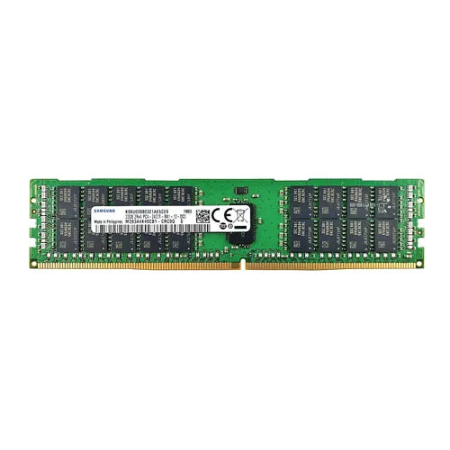 M393A4K40CB1-CRC Samsung 32GB DDR4-2400MHz PC4-19200 ECC Registered RDIMM CL17 2Rx4 1.2V 288-Pin Memory Module