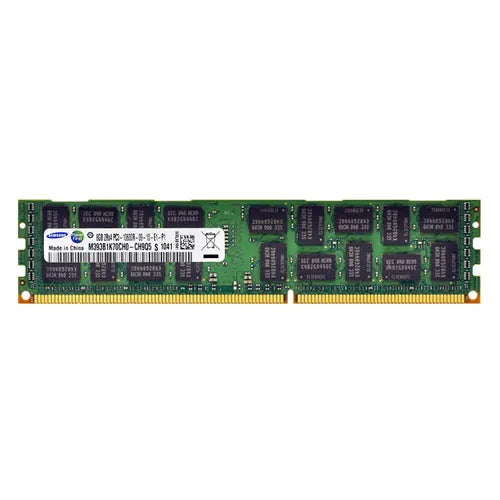 M393B1K70CH0-CH9Q5 Samsung 8GB DDR3-1333MHz PC3-10600 ECC Registered RDIMM CL9 2Rx4 1.5V 240-Pin Memory Module