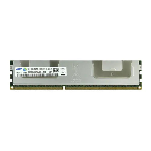 M393B4G70AM0-YF8 Samsung 32GB DDR3-1066MHz PC3-8500 ECC Registered RDIMM CL7 4Rx4 1.35V 240-Pin Memory Module