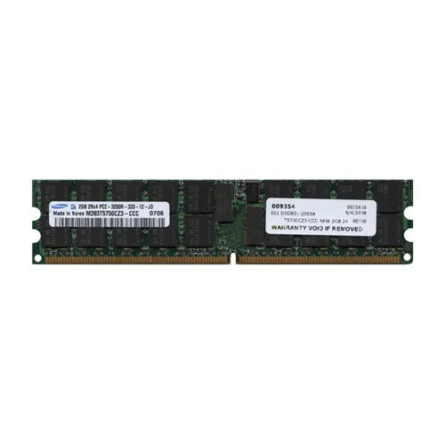 M393T5750CZ3-CCC Samsung 2GB DDR2-400MHz PC2-3200 ECC Registered RDIMM CL3 2Rx4 1.8V 240-Pin Memory Module