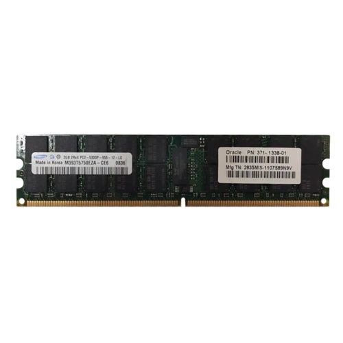 M393T5750EZA-CE6 Samsung 2GB DDR2-667MHz PC2-5300 ECC Registered RDIMM CL5 2Rx4 1.8V 240-Pin Memory Module