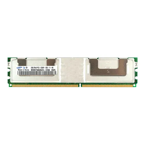 M395T5663QZ4-CE6 Samsung 2GB DDR2-667MHz PC2-5300 ECC Fully Buffered FB-DIMM CL5 2Rx8 1.8V 240-Pin Memory Module