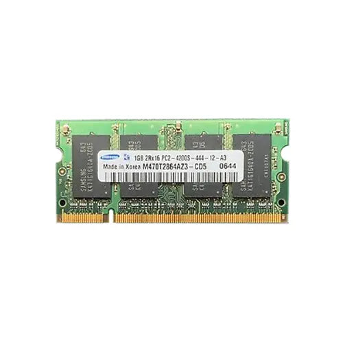 M470T2864AZ3-CD5 - Samsung 1GB DDR2-533MHz PC2-4200 non-ECC Unbuffered CL4 200-Pin SoDimm Memory Module