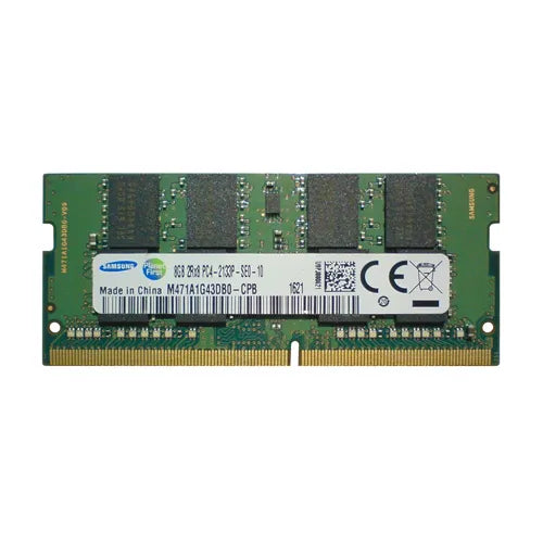 M471A1G43DB0-CPB Samsung 8GB DDR4-2133MHz PC4-17000 Non-ECC Unbuffered SODIMM CL15 2Rx8 1.2V 260-Pin Memory Module