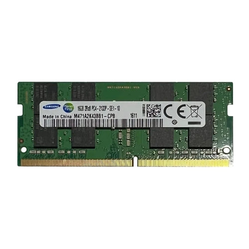 M471A2K43BB1-CPB Samsung 16GB DDR4-2133MHz PC4-17000 Non-ECC Unbuffered SODIMM CL15 2Rx8 1.2V 260-Pin Memory Module