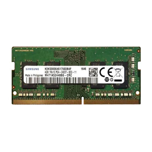 M471A5244BB0-CRC Samsung 4GB DDR4-2400MHz PC4-19200 Non-ECC Unbuffered SODIMM CL17 1Rx16 1.2V 260-Pin Memory Module