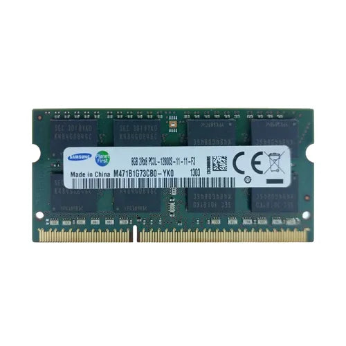 M471B1G73CB0-YK0 Samsung 8GB DDR3-1600MHz PC3-12800 Non-ECC Unbuffered SODIMM CL11 2Rx8 1.35V 204-Pin Memory Module