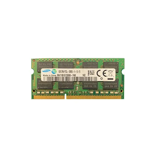 M471B1G73DB0-YK0 - Samsung 8GB DDR3-1600MHz PC3-12800 non-ECC Unbuffered CL11 204-Pin SoDimm 1.35V Low Voltage Dual Rank Memory Module