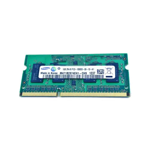 M471B2874EH1-CH9 - Samsung 1GB DDR3-1333MHz PC3-10600 non-ECC Unbuffered CL9 204-Pin SoDimm Memory Module