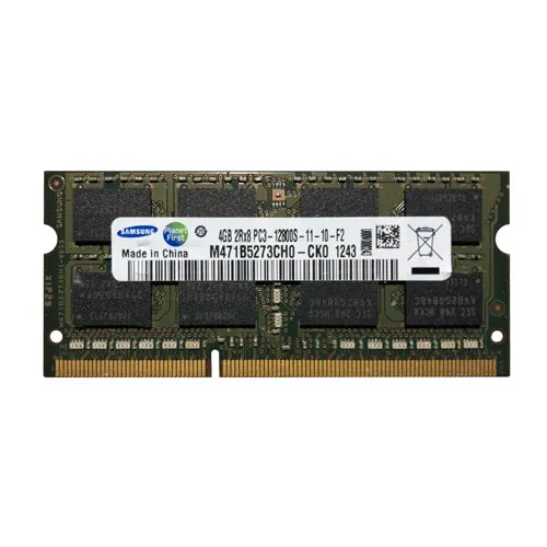 M471B5273CH0-CK0 Samsung 4GB DDR3-1600MHz PC3-12800 Non-ECC Unbuffered SODIMM CL11 2Rx8 1.5V 204-Pin Memory Module