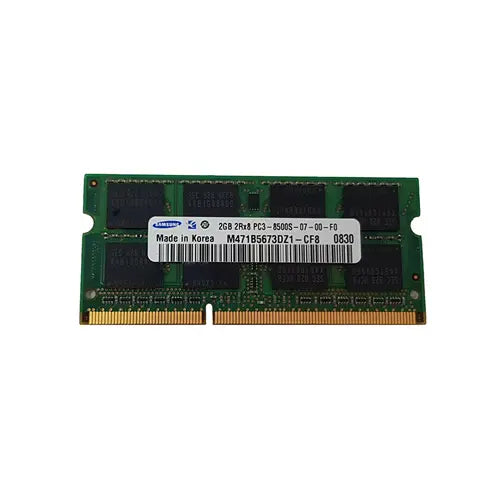 M471B5673DZ1-CF8 - Samsung 2GB DDR3-1066MHz PC3-8500 non-ECC Unbuffered CL7 204-Pin SoDimm Memory Module