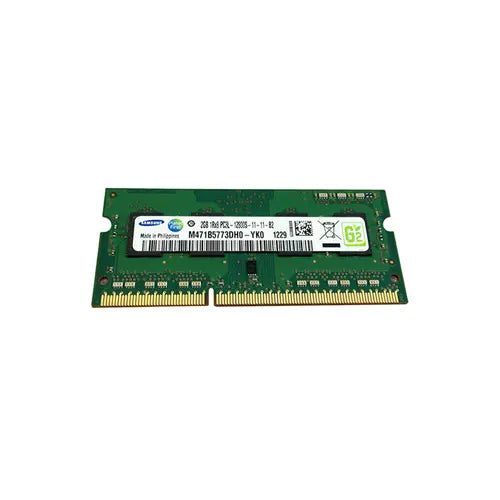 M471B5773DH0-YK0 - Samsung 2GB DDR3-1600MHz PC3-12800 non-ECC Unbuffered CL11 204-Pin SoDimm 1.35V Low Voltage Single Rank Memory Module
