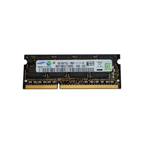 M473B5273DH0-YK0 - Samsung 4GB DDR3-1600MHz PC3-12800 non-ECC Unbuffered CL11 204-Pin SoDimm 1.35V Low Voltage Dual Rank Memory Module