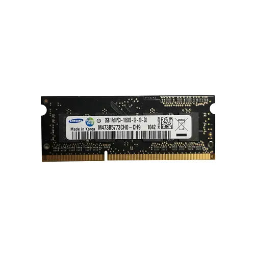 M473B5773CH0-CH9 - Samsung 2GB DDR3-1333MHz PC3-10600 non-ECC Unbuffered CL9 204-Pin SoDimm Memory Module
